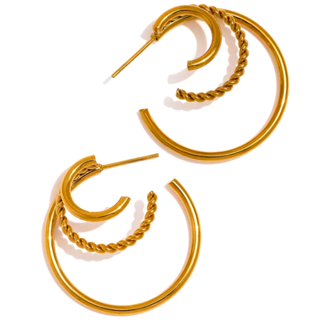 Florencia Stainless Steel Earrings